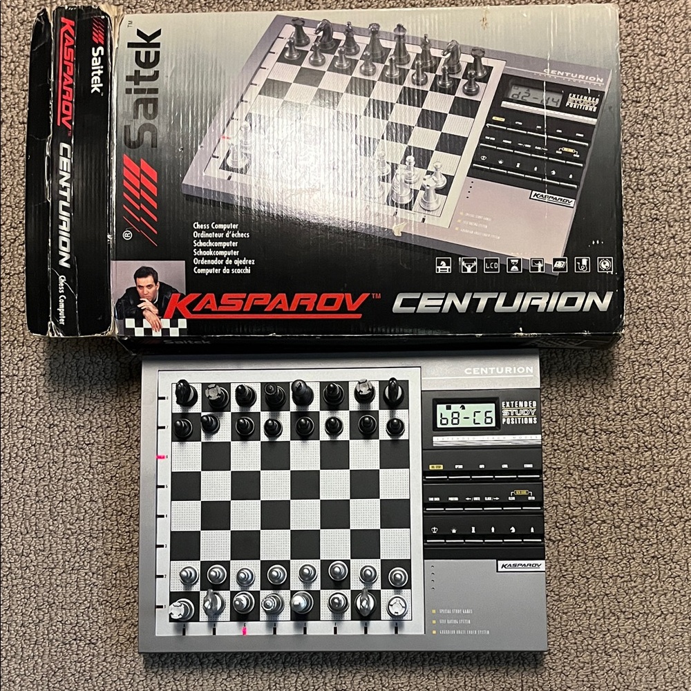 Kasparov Centurion Electronic Chess Set